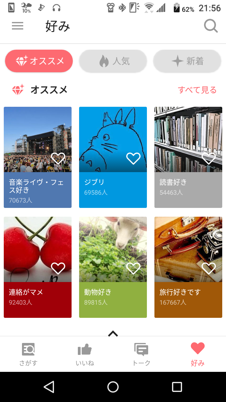 with 「好み」の登録も忘れずに with 「好み」の登録も忘れずに