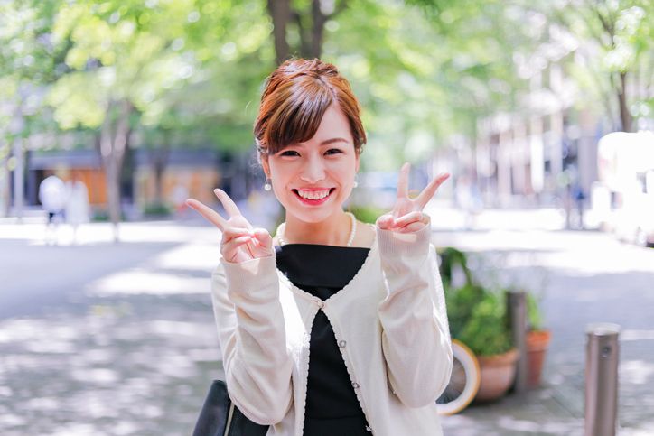 タップル誕生 メイン写真は安定の笑顔の正面写真
タップル誕生 メイン写真は安定の笑顔の正面写真