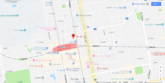 パートナーエージェント 誠心 札幌支社へのアクセス地図 パートナーエージェント 誠心 札幌支社へのアクセス地図