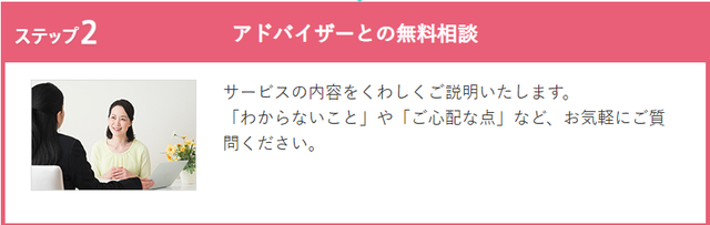 楽天オーネット 1.アドバイザーと無料相談 楽天オーネット 1.アドバイザーと無料相談