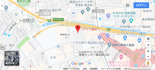 結婚相談所 ツヴァイ横浜へのアクセス地図 結婚相談所 ツヴァイ横浜へのアクセス地図