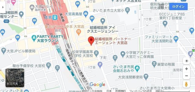 結婚相談所 パートナーエージェント大宮店へのアクセス地図 結婚相談所 パートナーエージェント大宮店へのアクセス地図