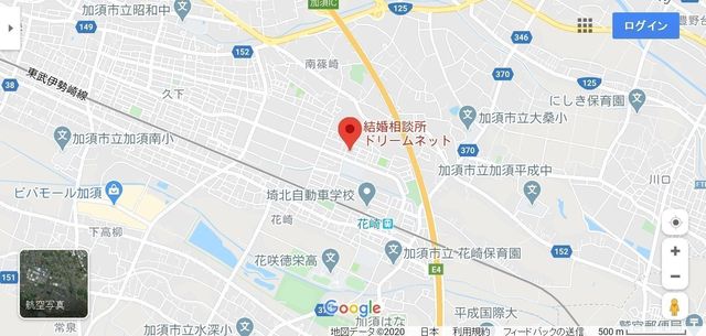 結婚相談所 ドリームネットへのアクセス地図 結婚相談所 ドリームネットへのアクセス地図