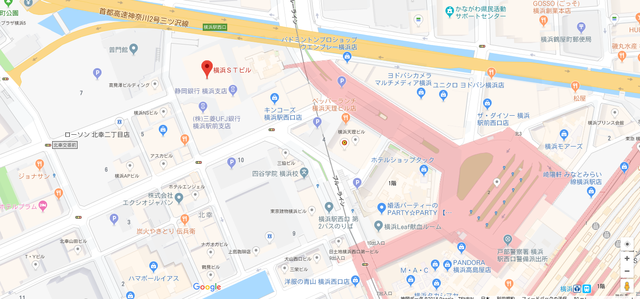 婚活のコツ マリッジクラブウィッシュ横浜本店へのアクセス地図 婚活のコツ マリッジクラブウィッシュ横浜本店へのアクセス地図