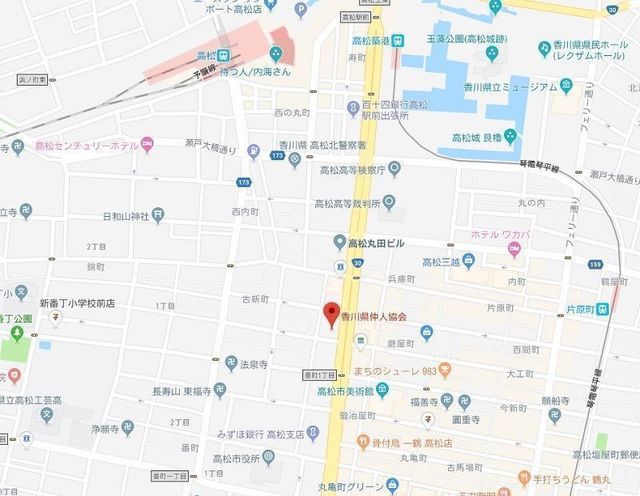 結婚相談所 香川県仲人協会のアクセス地図 結婚相談所 香川県仲人協会のアクセス地図