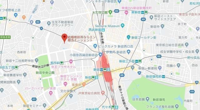 婚活のコツ エン婚活エージェントへのアクセス地図 婚活のコツ エン婚活エージェントへのアクセス地図