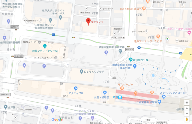 結婚相談所の基礎知識とコツ パートナーエージェント岐阜店へのアクセス地図 結婚相談所の基礎知識とコツ パートナーエージェント岐阜店へのアクセス地図