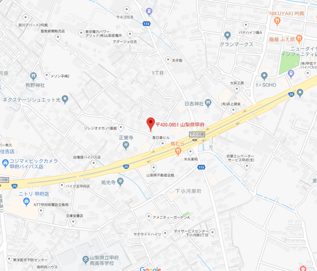 結婚相談所 入倉結婚相談所のアクセス地図
結婚相談所 入倉結婚相談所のアクセス地図