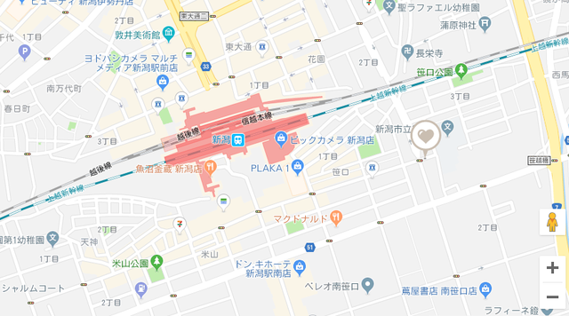婚活恋活アプリ ハッピーロード新潟本社のアクセス地図
婚活恋活アプリ ハッピーロード新潟本社のアクセス地図