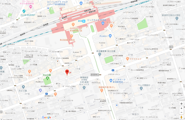 婚活恋活アプリ ハイグレードクラブのアクセス地図
婚活恋活アプリ ハイグレードクラブのアクセス地図