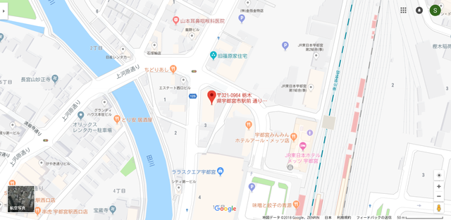 婚活のコツ ノッツェ宇都宮支店のアクセス地図 婚活のコツ ノッツェ宇都宮支店のアクセス地図