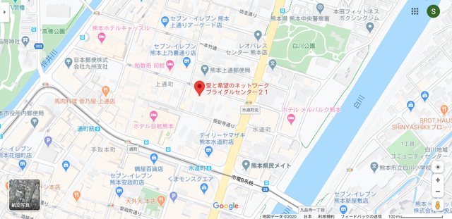 結婚相談所 ブライダルセンター21熊本支社のアクセス地図 結婚相談所 ブライダルセンター21熊本支社のアクセス地図