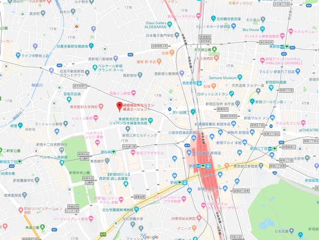 婚活恋活アプリ エン婚活エージェントのアクセス地図 婚活恋活アプリ エン婚活エージェントのアクセス地図