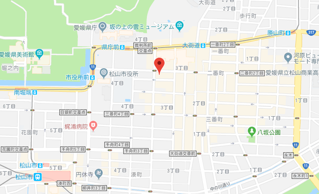 婚活恋活アプリ 楽天オーネット松山支社のアクセス地図
婚活恋活アプリ 楽天オーネット松山支社のアクセス地図