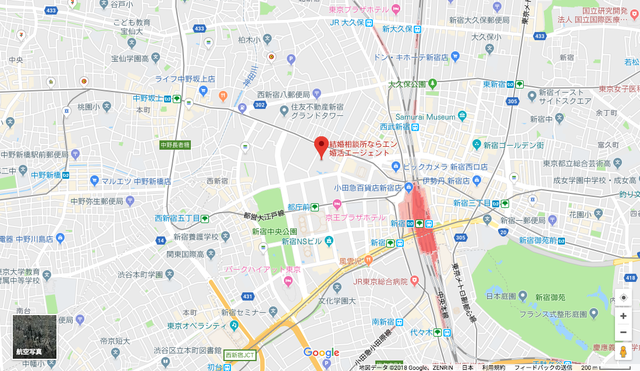 婚活恋活アプリ エン婚活エージェントのアクセス地図
婚活恋活アプリ エン婚活エージェントのアクセス地図