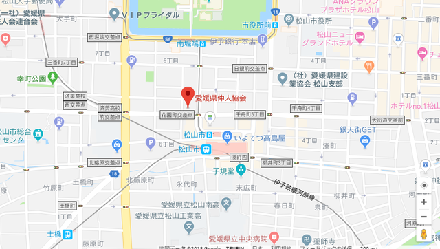 婚活恋活アプリ 愛媛県仲人協会のアクセス地図
婚活恋活アプリ 愛媛県仲人協会のアクセス地図