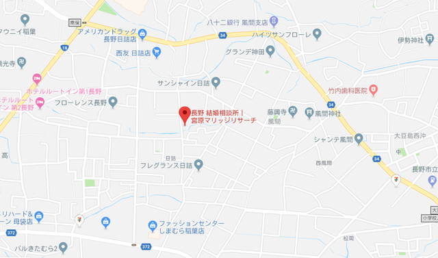 婚活のコツ 宮原マリッジリサーチのアクセス地図
婚活のコツ 宮原マリッジリサーチのアクセス地図