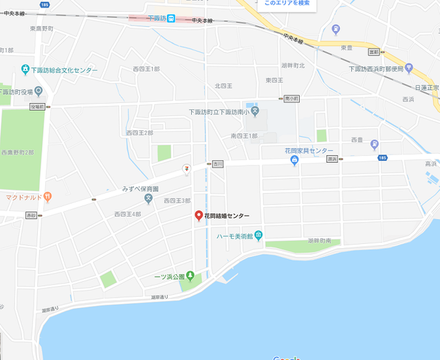 婚活のコツ 花岡結婚センターのアクセス地図
婚活のコツ 花岡結婚センターのアクセス地図