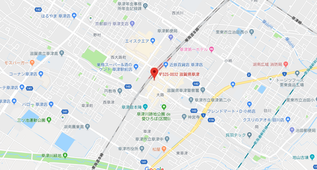 結婚相談所 フィオーレ滋賀店のアクセス地図
結婚相談所 フィオーレ滋賀店のアクセス地図