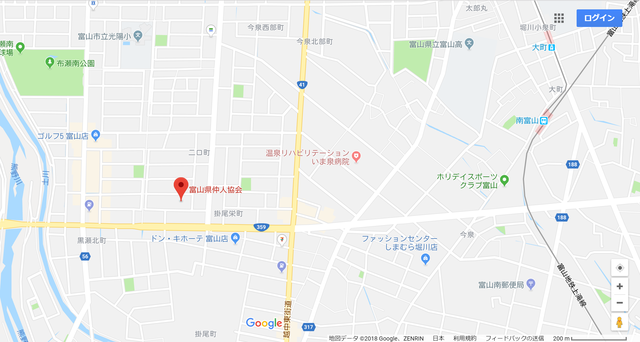 婚活のコツ 富山県仲人協会のアクセス地図
婚活のコツ 富山県仲人協会のアクセス地図