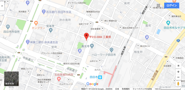 婚活のコツ エターナルマリッジ四日市オフィスのアクセス地図
婚活のコツ エターナルマリッジ四日市オフィスのアクセス地図