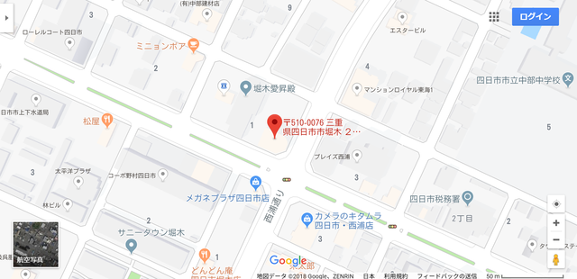 婚活のコツ JMA四日市のアクセス地図 婚活のコツ JMA四日市のアクセス地図