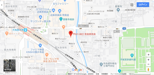 婚活恋活アプリ 楽天オーネット奈良支社のアクセス地図
婚活恋活アプリ 楽天オーネット奈良支社のアクセス地図