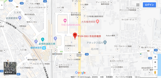婚活恋活アプリ Ring the Bell(リングザベル)橿原サロンのアクセス地図 婚活恋活アプリ Ring the Bell(リングザベル)橿原サロンのアクセス地図