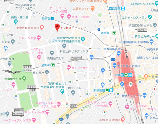 婚活のコツ エン婚活エージェントのアクセス地図
婚活のコツ エン婚活エージェントのアクセス地図