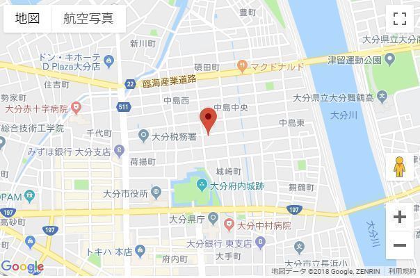 婚活のコツ 大分仲人連合会のアクセス地図
婚活のコツ 大分仲人連合会のアクセス地図