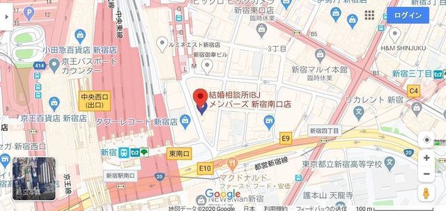 結婚相談所の基礎知識とコツ IBJメンバーズ新宿南口店へのアクセス 結婚相談所の基礎知識とコツ IBJメンバーズ新宿南口店へのアクセス