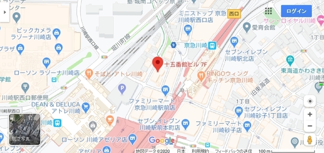 結婚相談所 IBJメンバーズ川崎店へのアクセス地図 結婚相談所 IBJメンバーズ川崎店へのアクセス地図