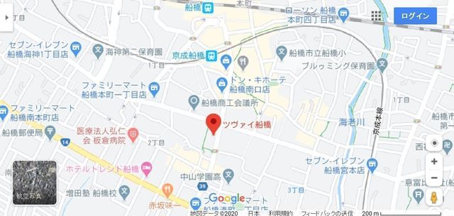 結婚相談所 ツヴァイ船橋へのアクセス地図 結婚相談所 ツヴァイ船橋へのアクセス地図