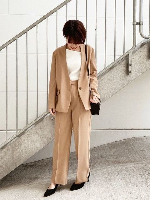 お見合い 知的なジャケット×パンツスタイル
お見合い 知的なジャケット×パンツスタイル