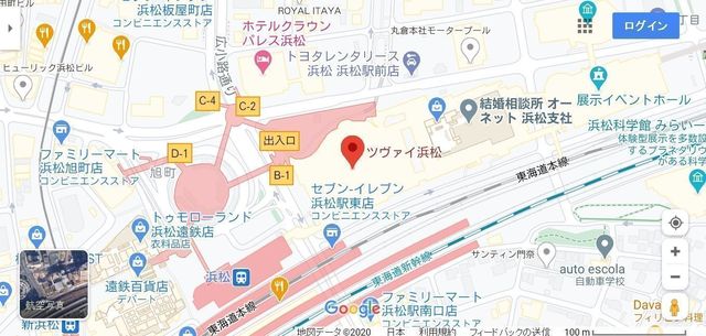 結婚相談所の基礎知識とコツ ツヴァイ浜松へのアクセス地図 結婚相談所の基礎知識とコツ ツヴァイ浜松へのアクセス地図